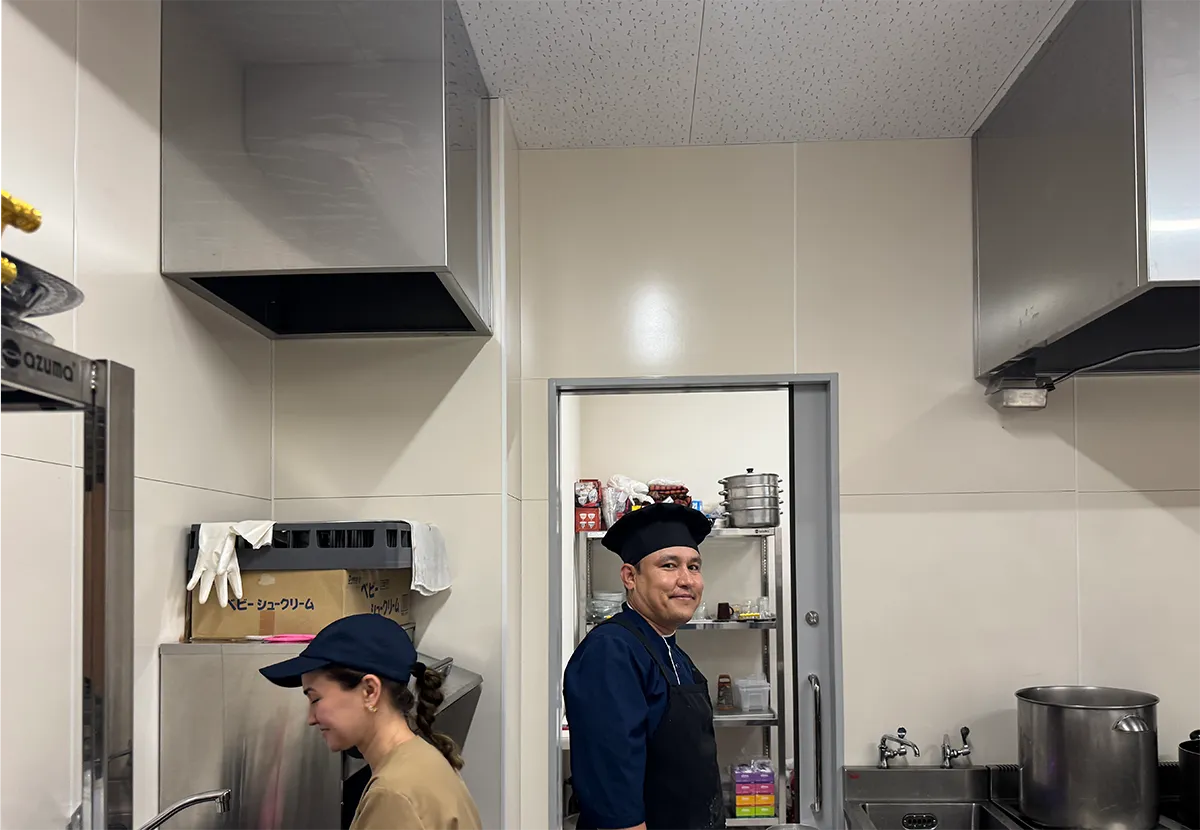 トルクメニスタン館 厨房