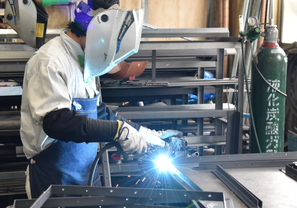 夢前工場作業風景